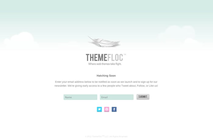 ThemeFloc website preview