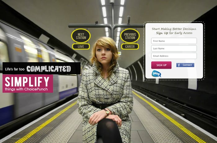 ChoicePunch website preview