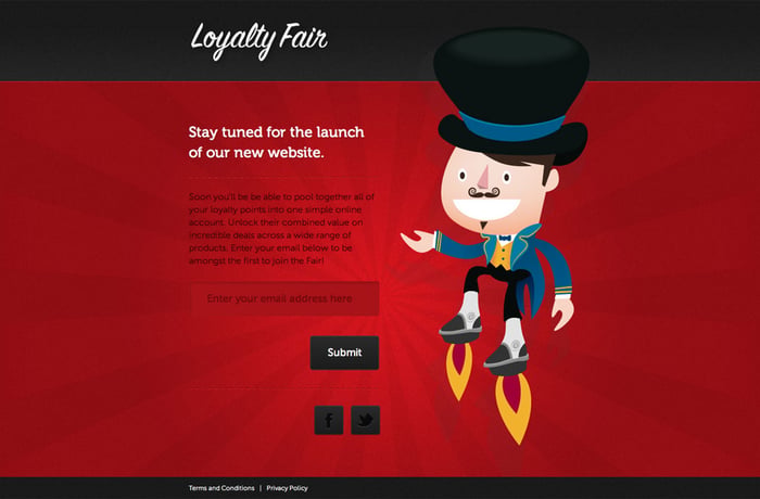 Loyalty Fair website preview
