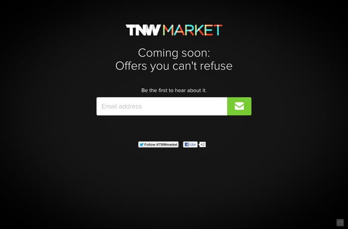 TNW Market website preview