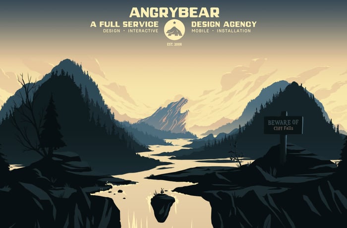 Angry Bear website preview