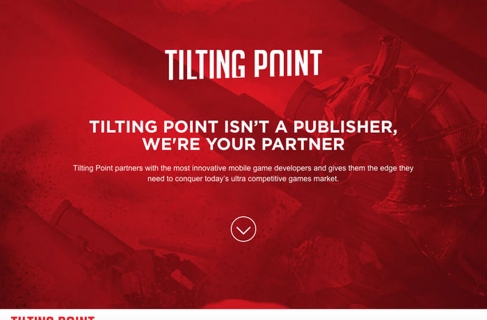 Tilting Point website preview