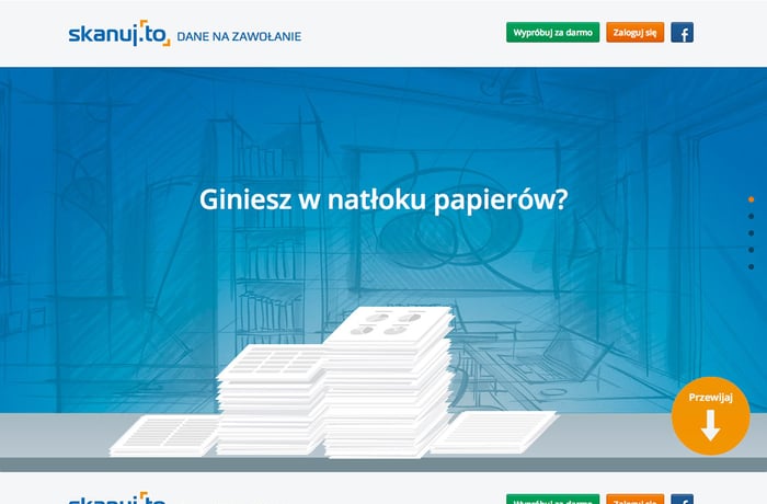 Skanuj.to website preview
