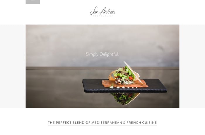San Andrea website preview