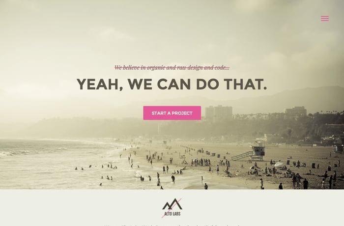 Alto Labs website preview