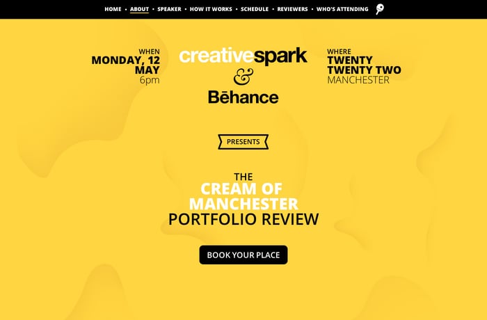 The Cream of Manchester website preview