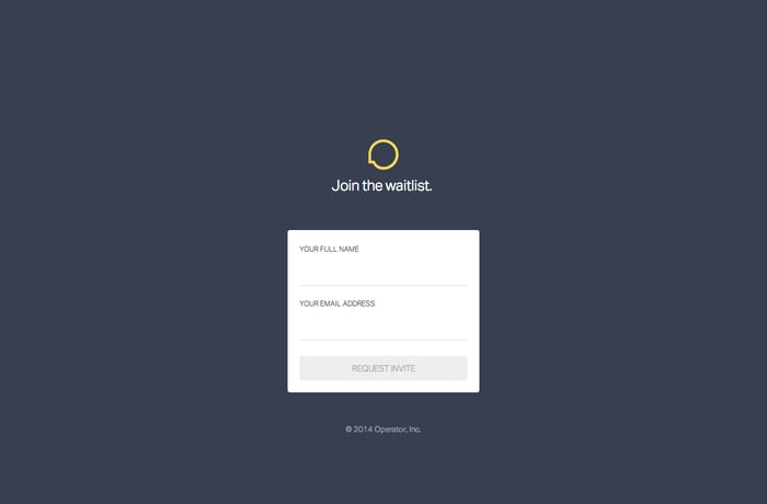 Operator website preview