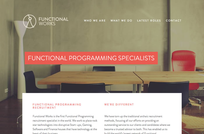 Functional Works website preview