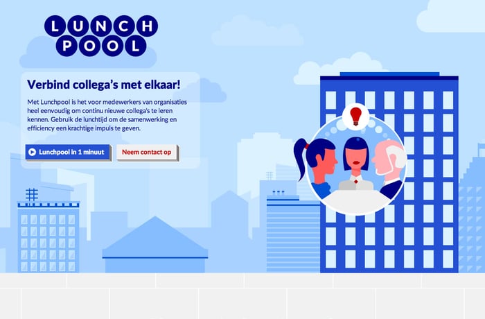 Lunchpool website preview