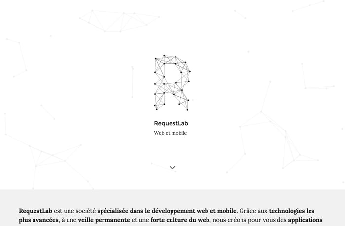 RequestLab website preview