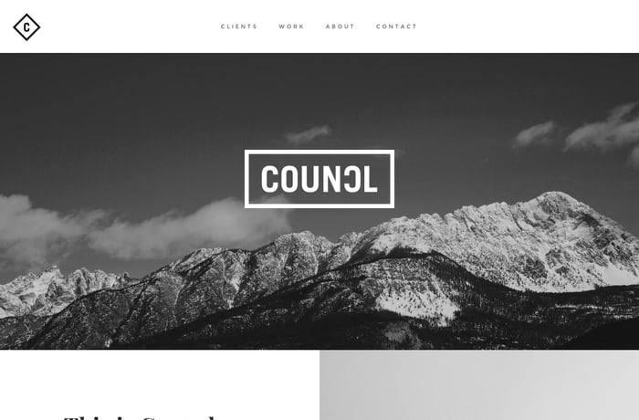 Counכl website preview