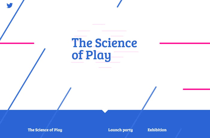 The Science of Play website preview