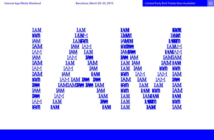 IAM website preview