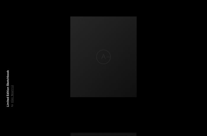 Sketchbook by Ales Nesetril website preview