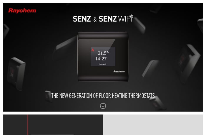 Senz & Senz Wifi website preview