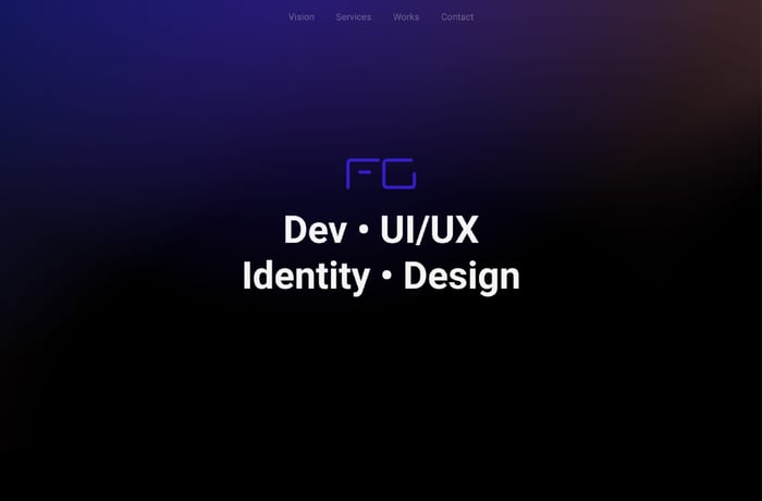 Federico Guzzardi website preview