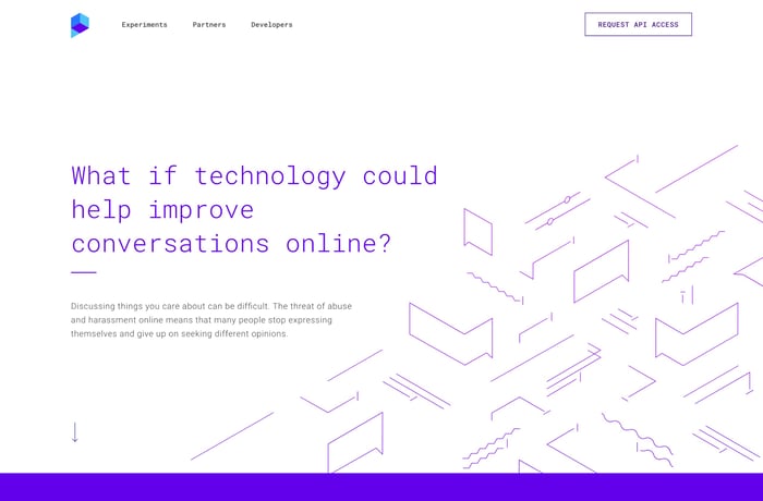 Perspective website preview