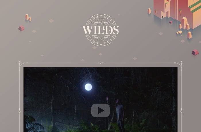 Wilds website preview