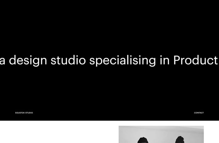 Sgustok Studio website preview
