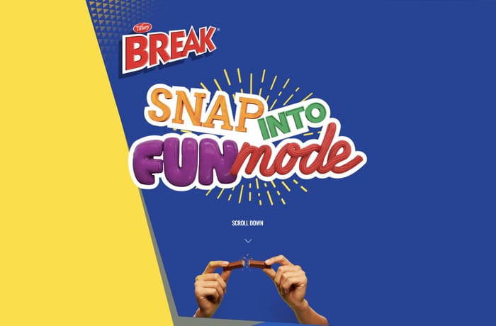 Tiffany Break website preview