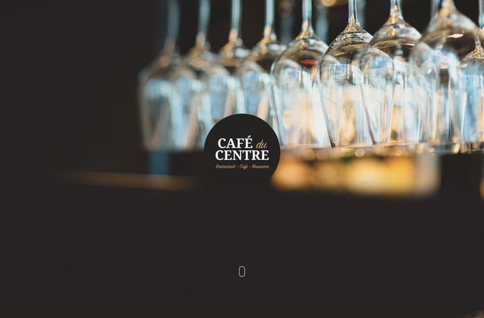 Cafe Du Centre website preview
