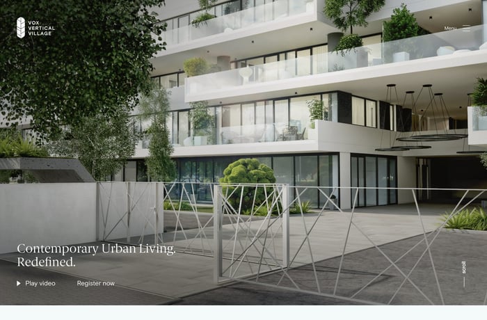 Vox Vertical Village website preview