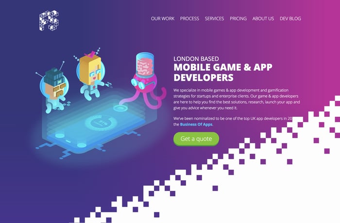 Fan Studio website preview