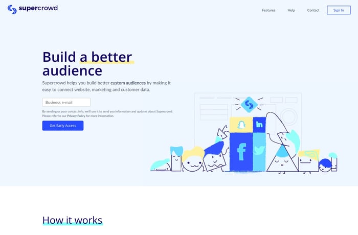 Supercrowd website preview