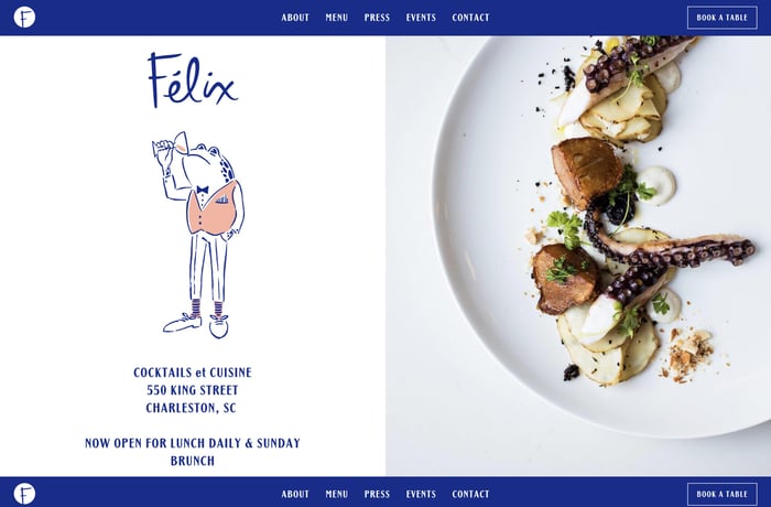 Felix website preview