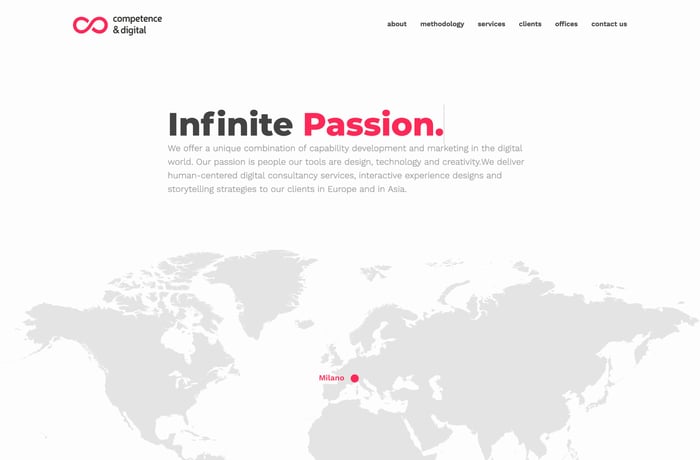 Competence & Digital website preview