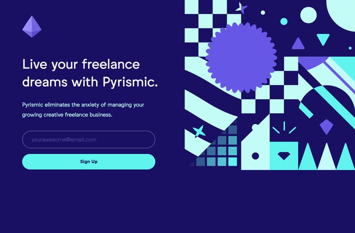 Pyrismic website preview