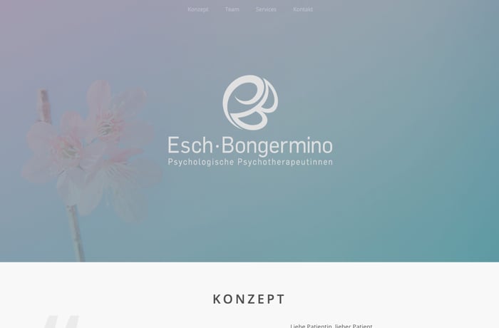 Esch • Bongermino website preview