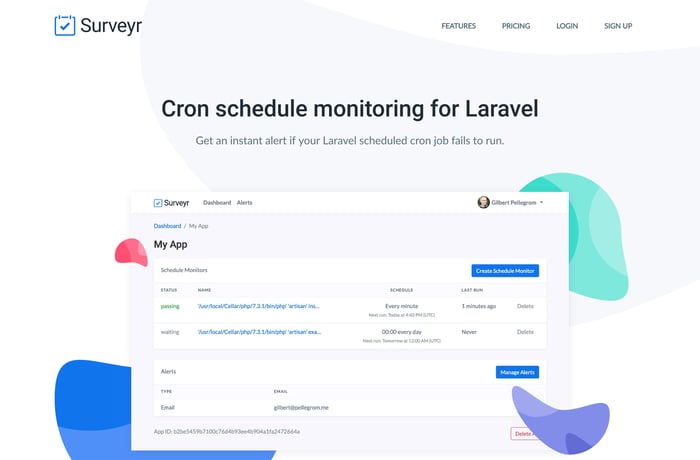 Surveyr website preview