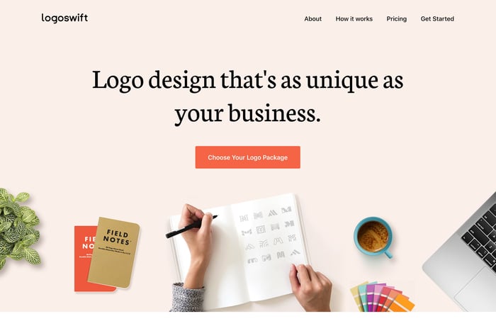 Logoswift website preview