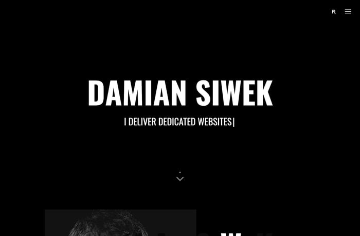 Damian Siwek website preview