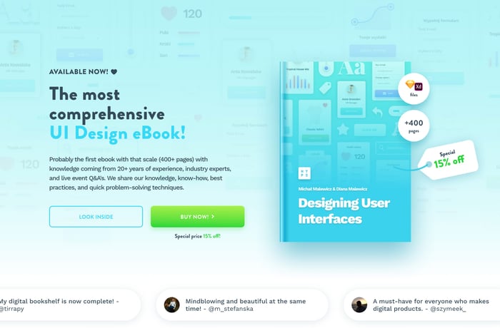 Designing User Interfaces website preview