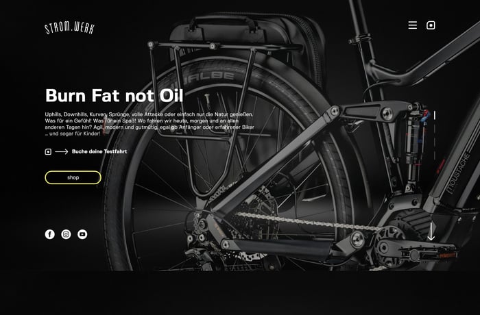 Stromwerk website preview
