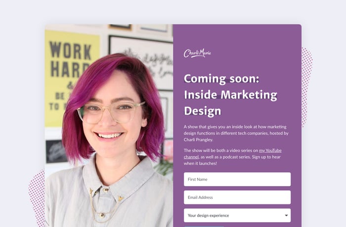 Inside Marketing Design website preview