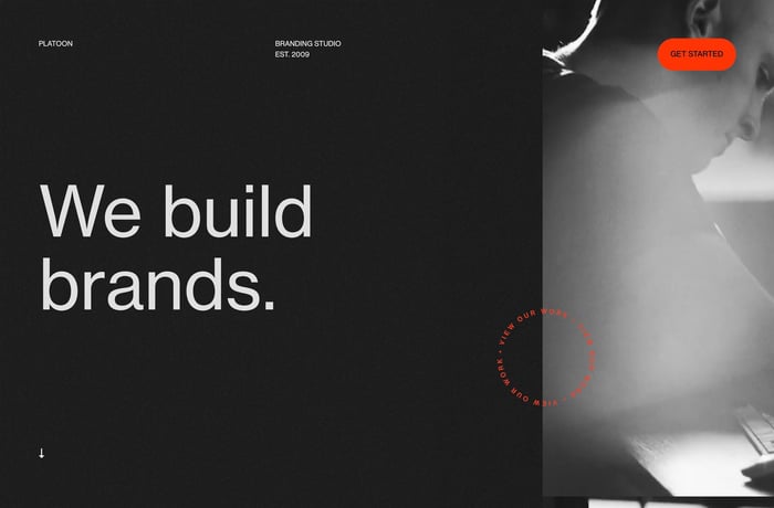 Platoon website preview