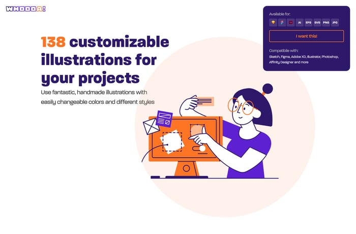 Whoooa! website preview