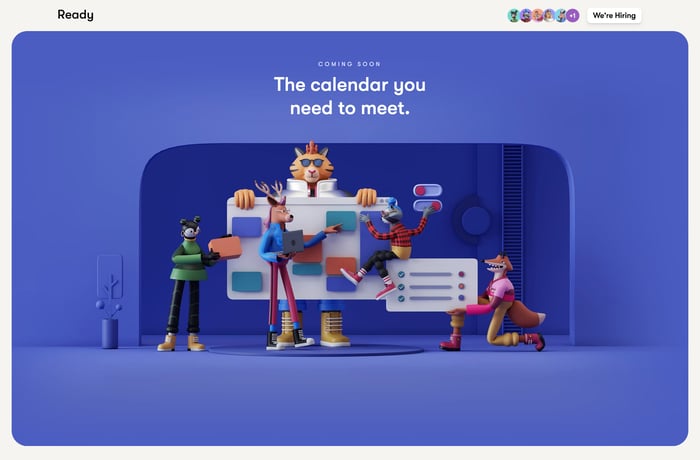 Ready website preview
