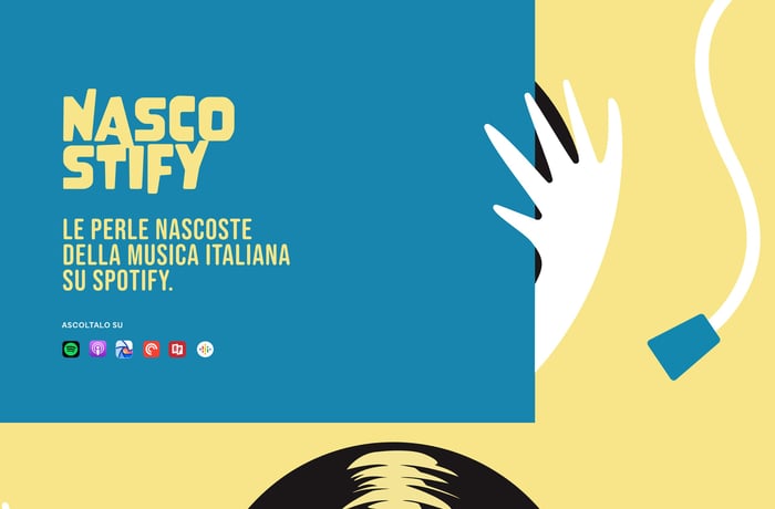 Nascostify website preview