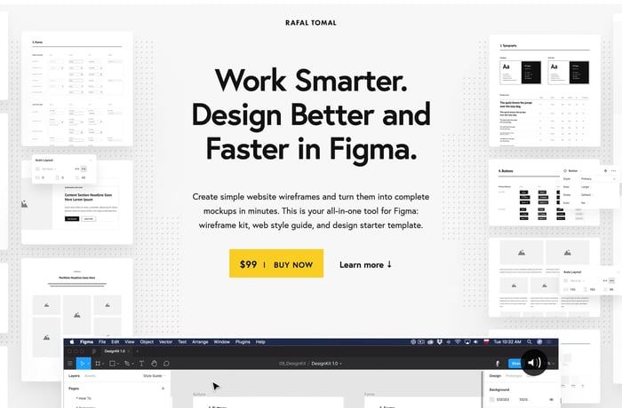 DesignKit website preview