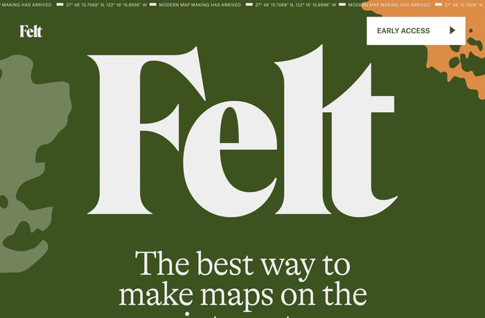 Felt website preview