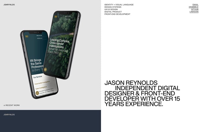 Jason Reynolds website preview