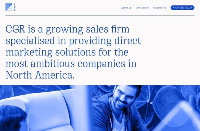 CGR Consulting website preview