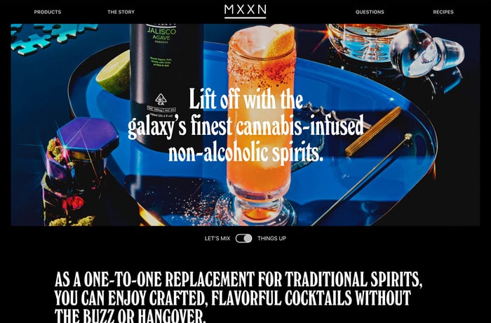 MXXN website preview