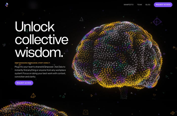 Dala website preview