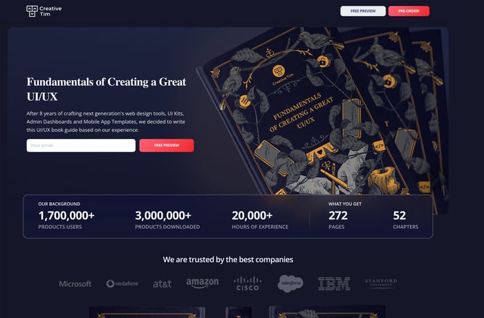Fundamentals of Creating a Great UI/UX website preview