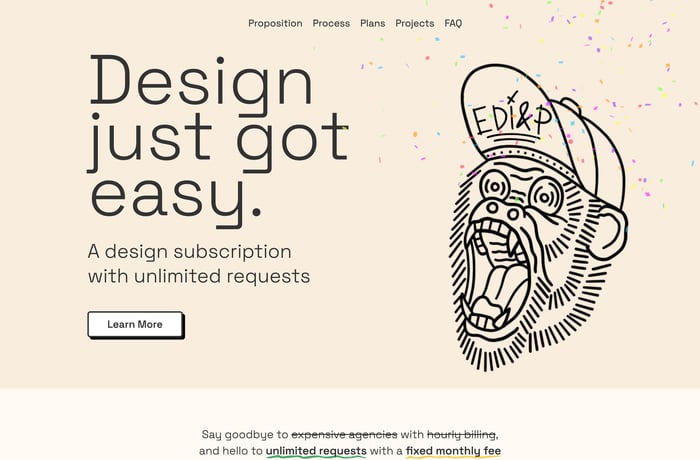 Edi & P website preview